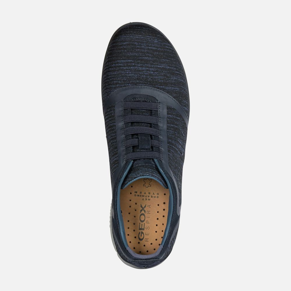 Geox Erkek Spor Ayakkabı Lacivert - Nebula - VQP-058697